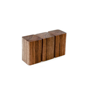 Set aus Holz Salz- und Pfefferstreuern Reyhan