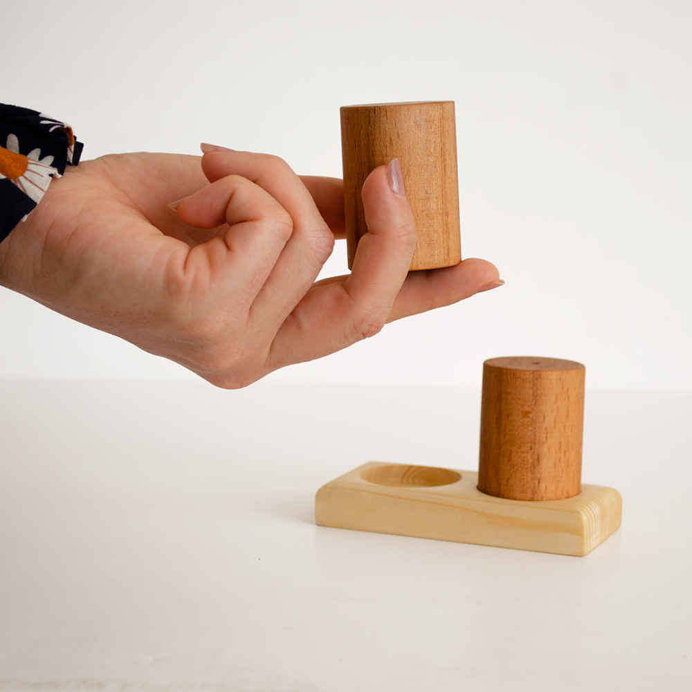 Set aus Holz Salz- und Pfefferstreuern Sima