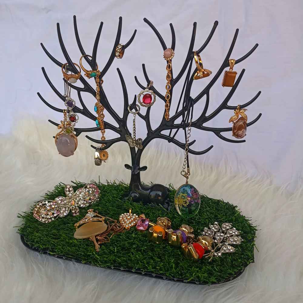 Neuheit Schmuckhalter Ausführung Hirschgeweih (x2)