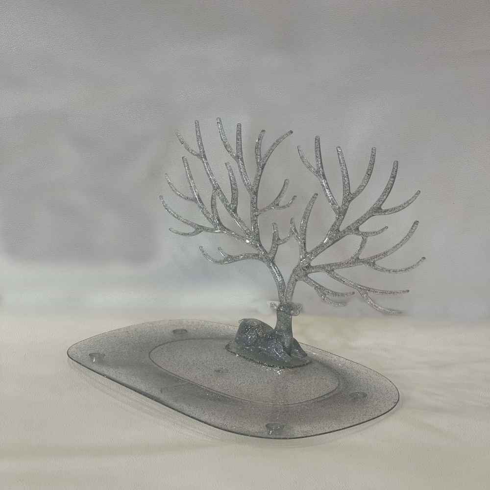 Neuheit Schmuckhalter Ausführung Hirsch (x2)