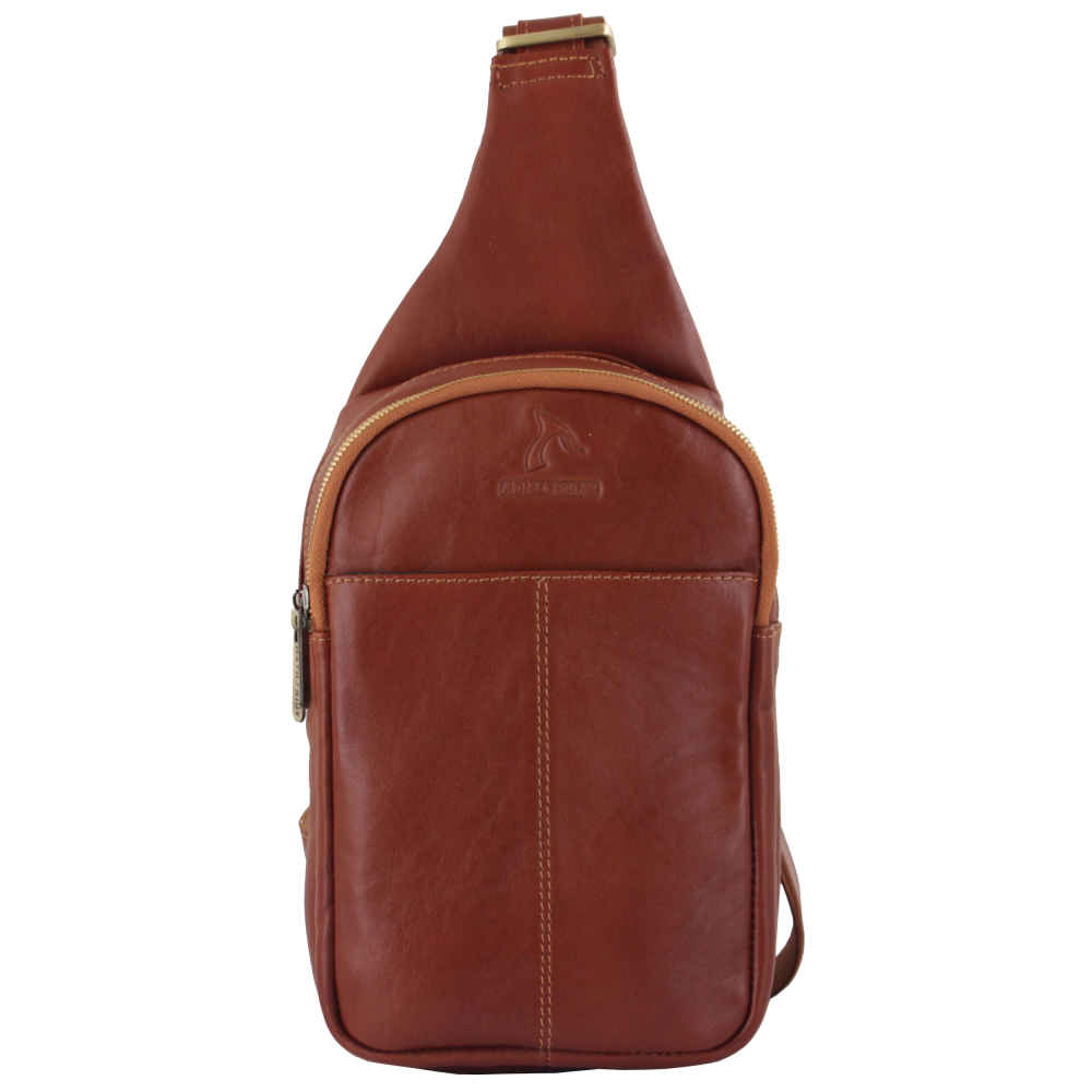 Leder Schultertasche – Luxuriös Handgefertigt Barez