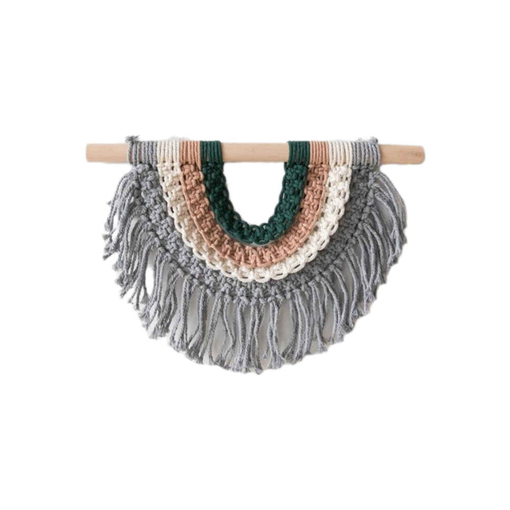 Makramee-Wandbehang Wandteppich Kunst Boho Alma