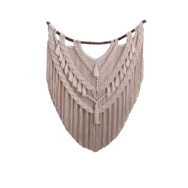 Makramee-Wandbehang Wandteppich Kunst Boho Antik