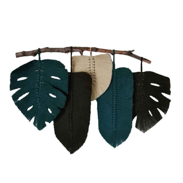 Makramee-Wandbehang Wandteppich Kunst Boho Barg