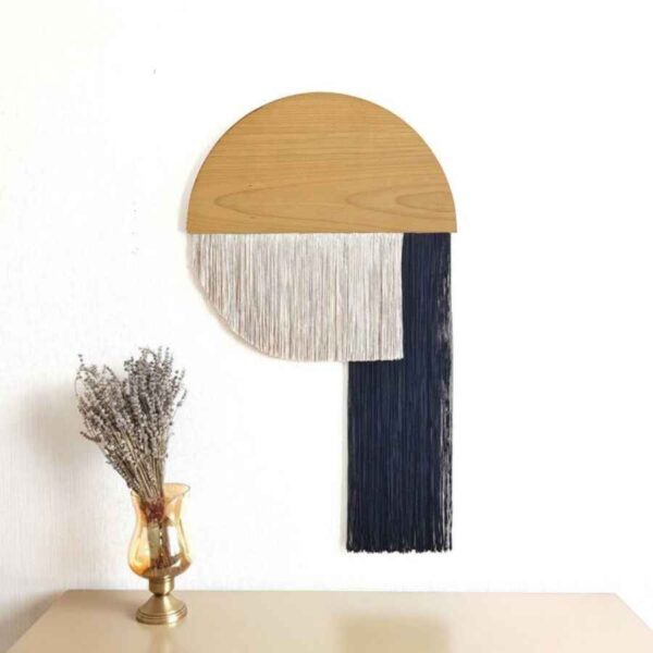 Makramee-Wandbehang Wandteppich Kunst Boho Bina