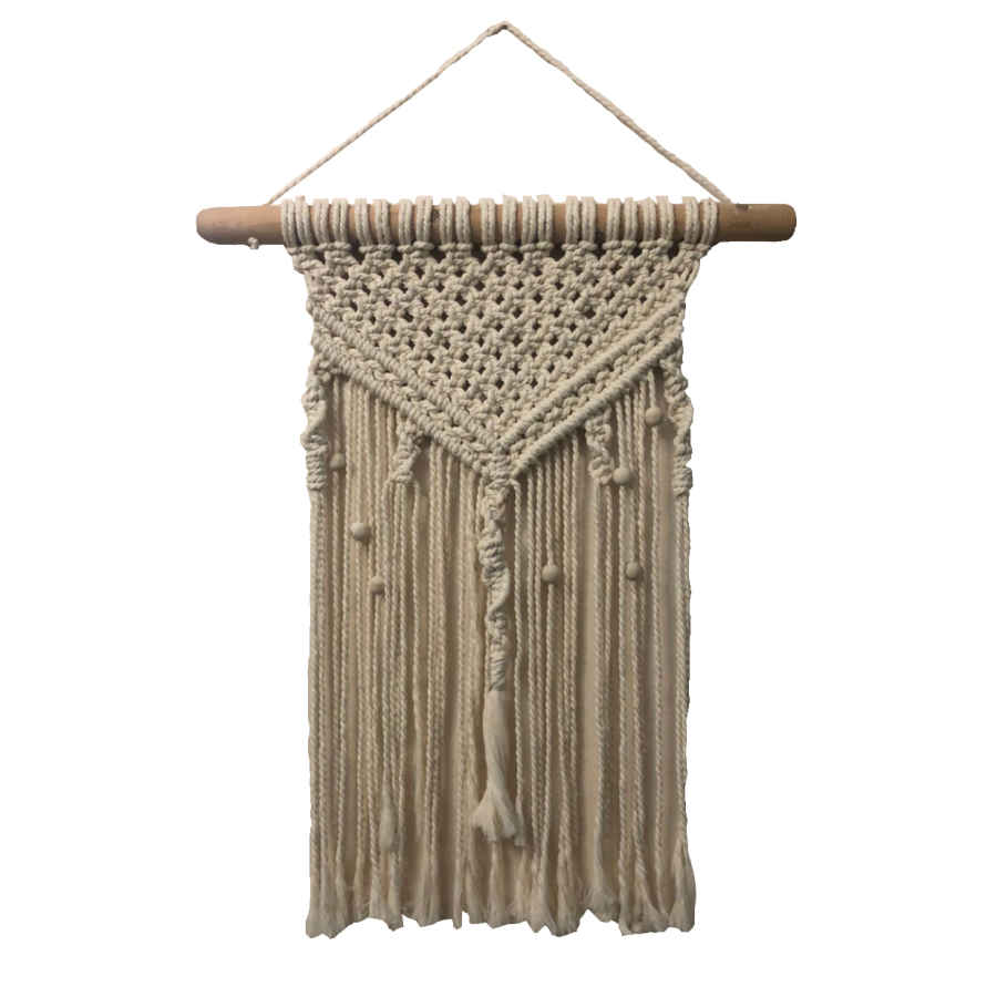 Makramee-Wandbehang Wandteppich Kunst Boho