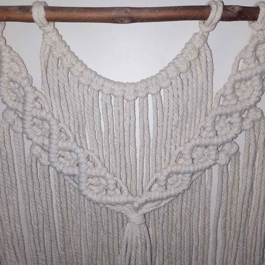 Makramee-Wandbehang Wandteppich Kunst Boho