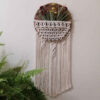 Makramee-Wandbehang Wandteppich Kunst Boho Diamant