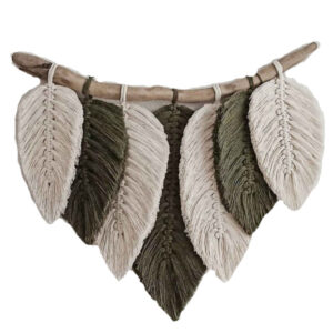 Makramee-Wandbehang Wandteppich Kunst Boho Hedieh