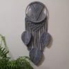Makramee-Wandbehang Wandteppich Kunst Boho Blätter