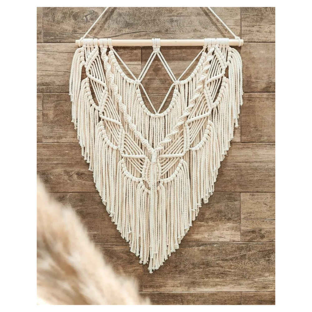 Makramee-Wandbehang Wandteppich Kunst Boho Parvaz