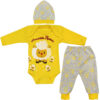 Set aus 3 Neugeborenen Baby Bekleidung Modell Schaf