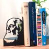 Hushang Ebtehaj Porträt Buchstütze aus persischem Metall – geeignet für Fans persischer Literatur