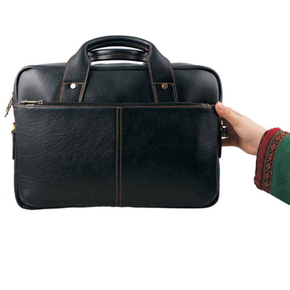 Persische Leder-Aktentasche – Modell Araz