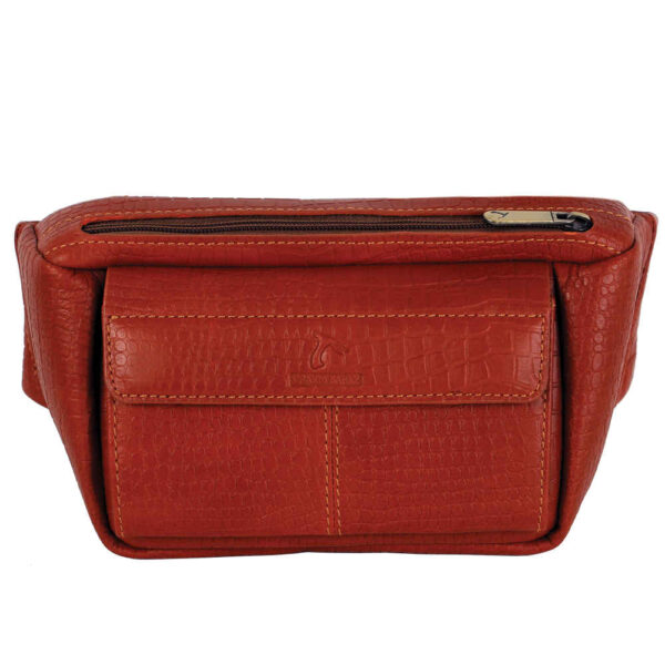 Echtleder Bauchtasche mit verstellbarem Gürtel - Stilvolles Accessoire für den täglichen Gebrauch