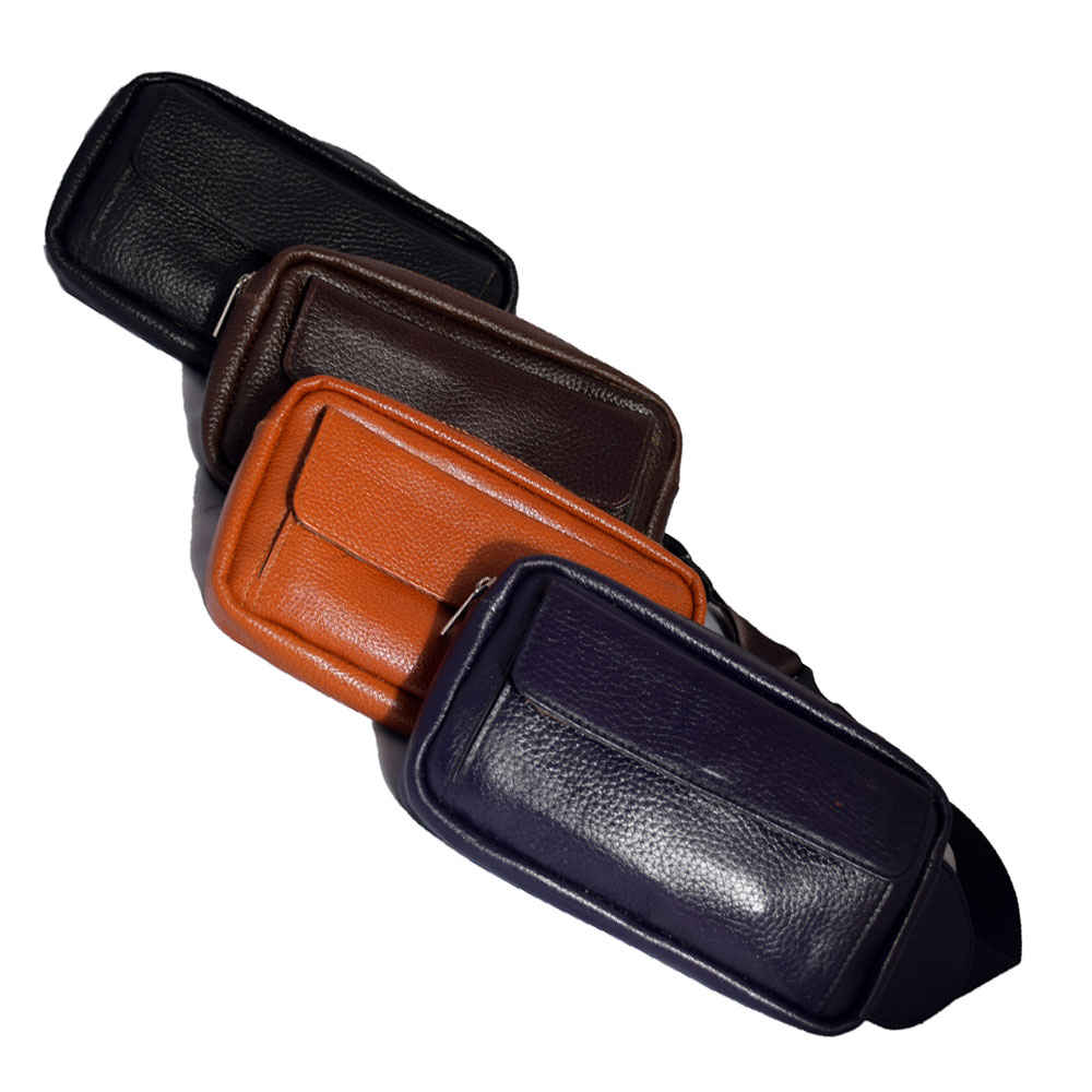 Echtleder Gürteltasche mit verstellbarem Gürtel für Männer – Lösung für den täglichen Transport