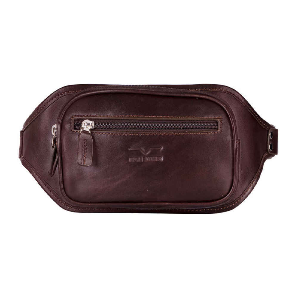 Echtleder Bauchtasche mit verstellbarem Gürtel - Modisches Statement für den täglichen Gebrauch