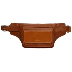 Echtleder Bauchtasche mit verstellbarem Gürtel für Alltagsgegenstände