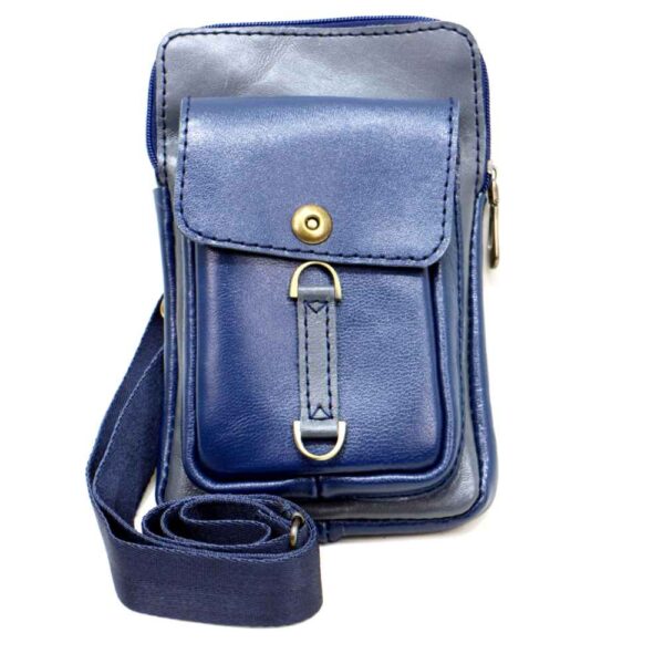 Echtleder Gürteltasche mit verstellbarem Gürtel für Männer - Tägliche Essentials