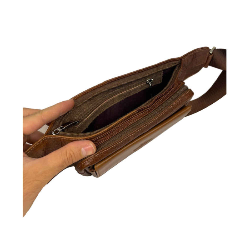 Echtleder Gürteltasche mit verstellbarem Gürtel für Männer – Alltagsnotwendigkeit