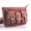 Echtleder Gürteltasche mit verstellbarem Gürtel für Männer - Perfekt für Reisen & Outdoor