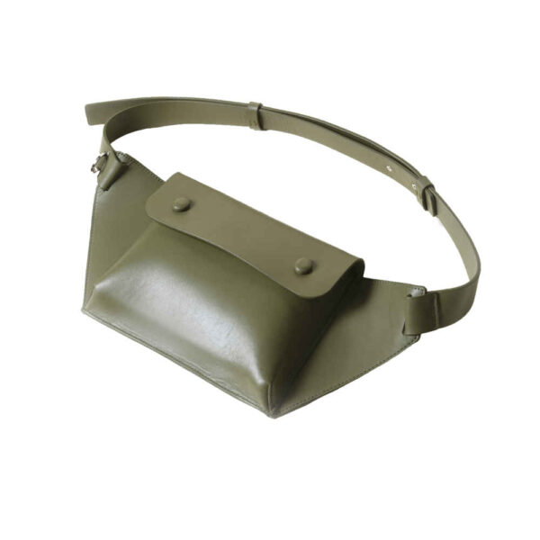 Echtleder Bauchtasche mit verstellbarem Gürtel für Frauen - Alltagsgebrauch