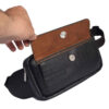 Echtleder Bauchtasche mit verstellbarem Gürtel - Modisches Statement für den täglichen Gebrauch