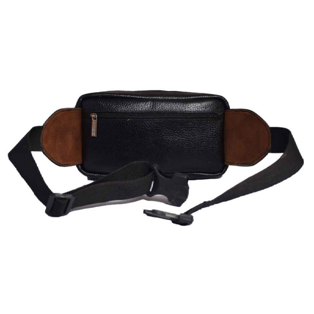 Echtleder Bauchtasche mit verstellbarem Gürtel – Modisches Statement für den täglichen Gebrauch