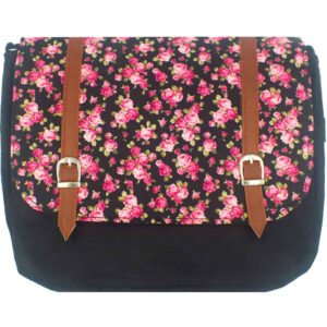 Bohemian Crossbody-Umhängetasche mit Blumenmuster Paradies