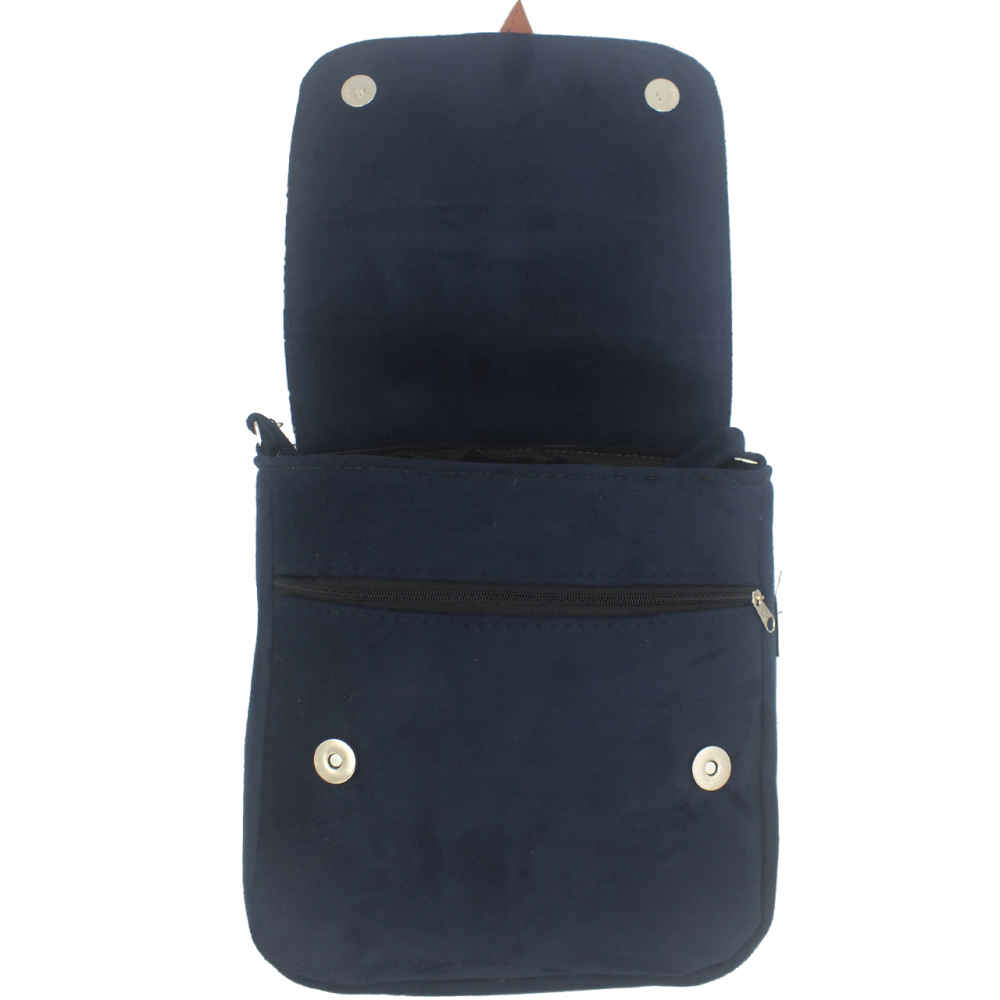 Boho-Crossbody-Tasche mit Blumenmuster Sarvin