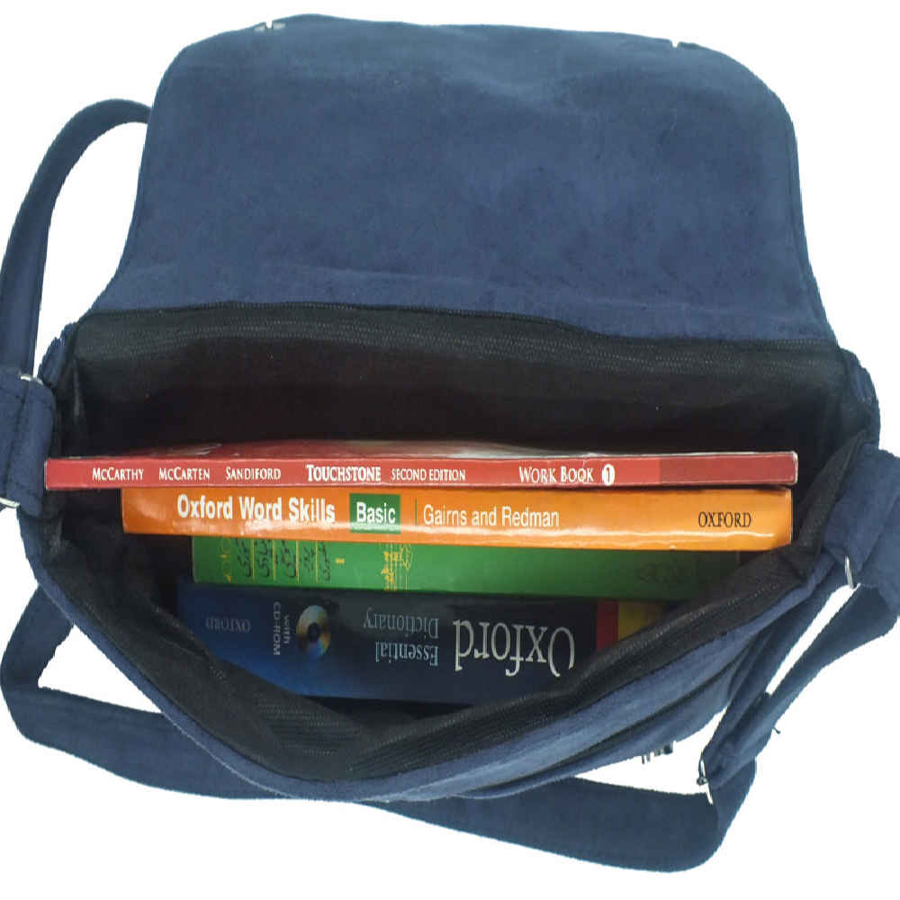 Bohemian Crossbody-Umhängetasche mit persisch inspiriertem Muster Sormeh