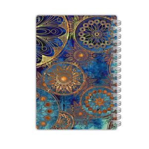 Persisches Notizbuch – Elmira Design, Florales Muster Notizbuch