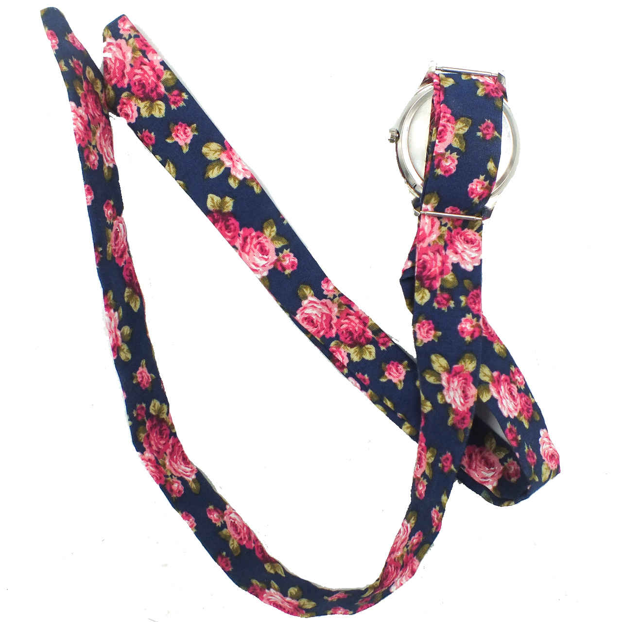 Boho Stoffband-Uhr für Damen – Persische Kalligraphie In Niz Bogzarad