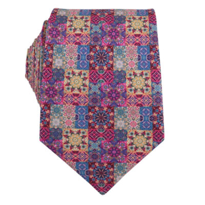 Herrenkrawatte - Persisch inspiriert mit künstlerischer Eleganz Kaleidoskop Dara