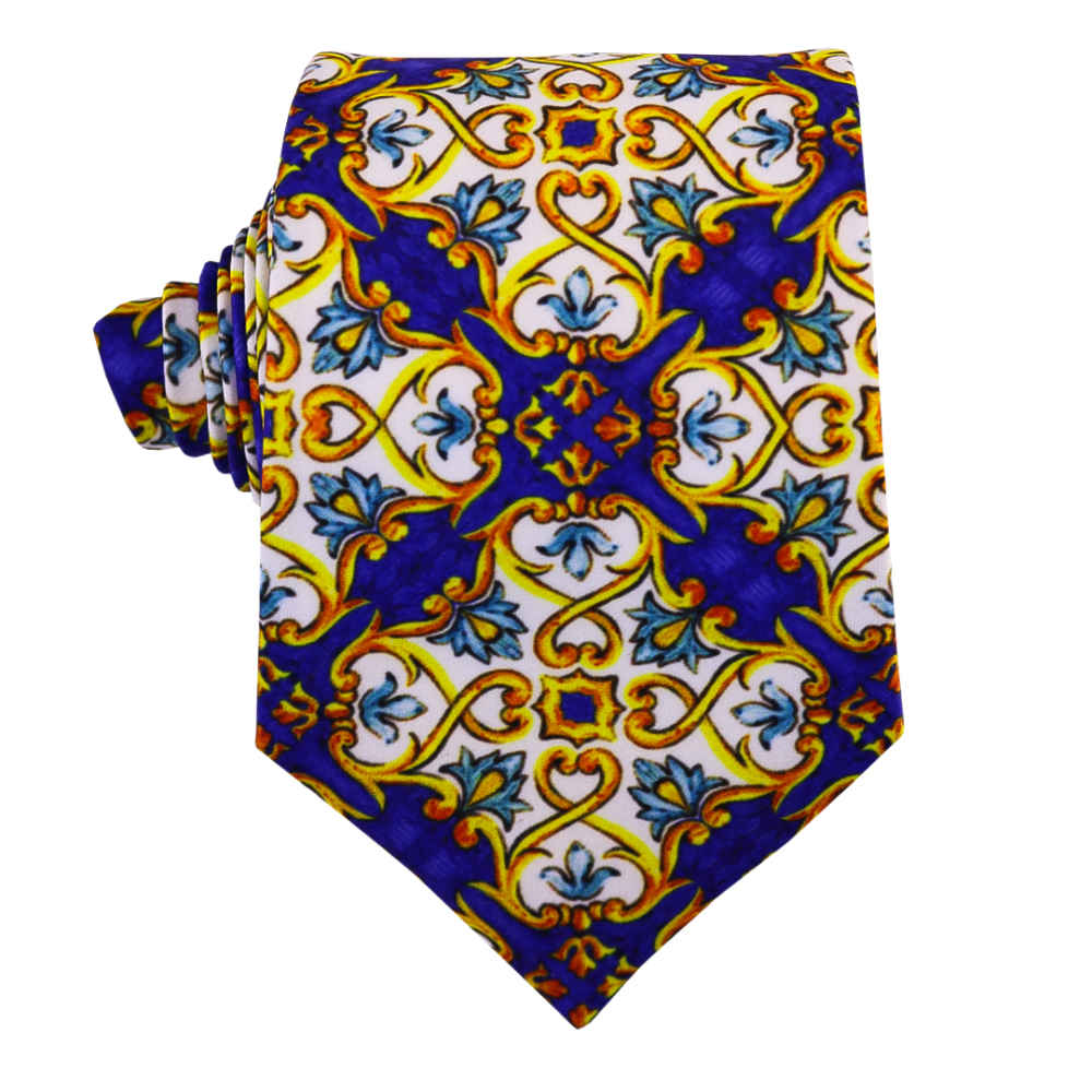 Herrenkrawatte - Persisch inspiriert mit künstlerischer Eleganz Kaleidoskop Sina