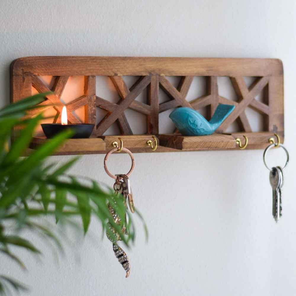 Dekorativer Wand-Schlüsselhalter mit Design Prandeh