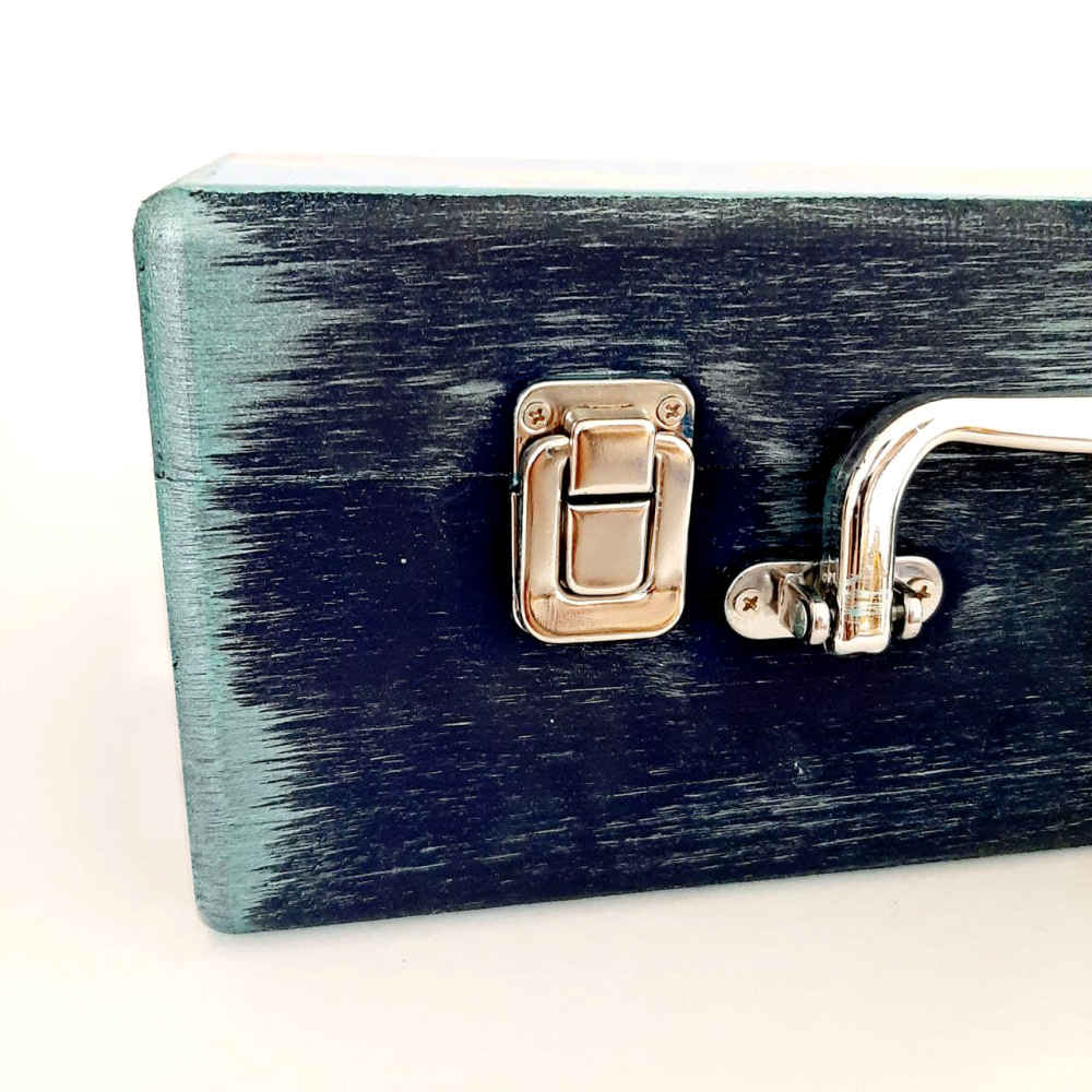 Holzbox zum Verschenken mit persisch inspiriertem Muster Eshgh