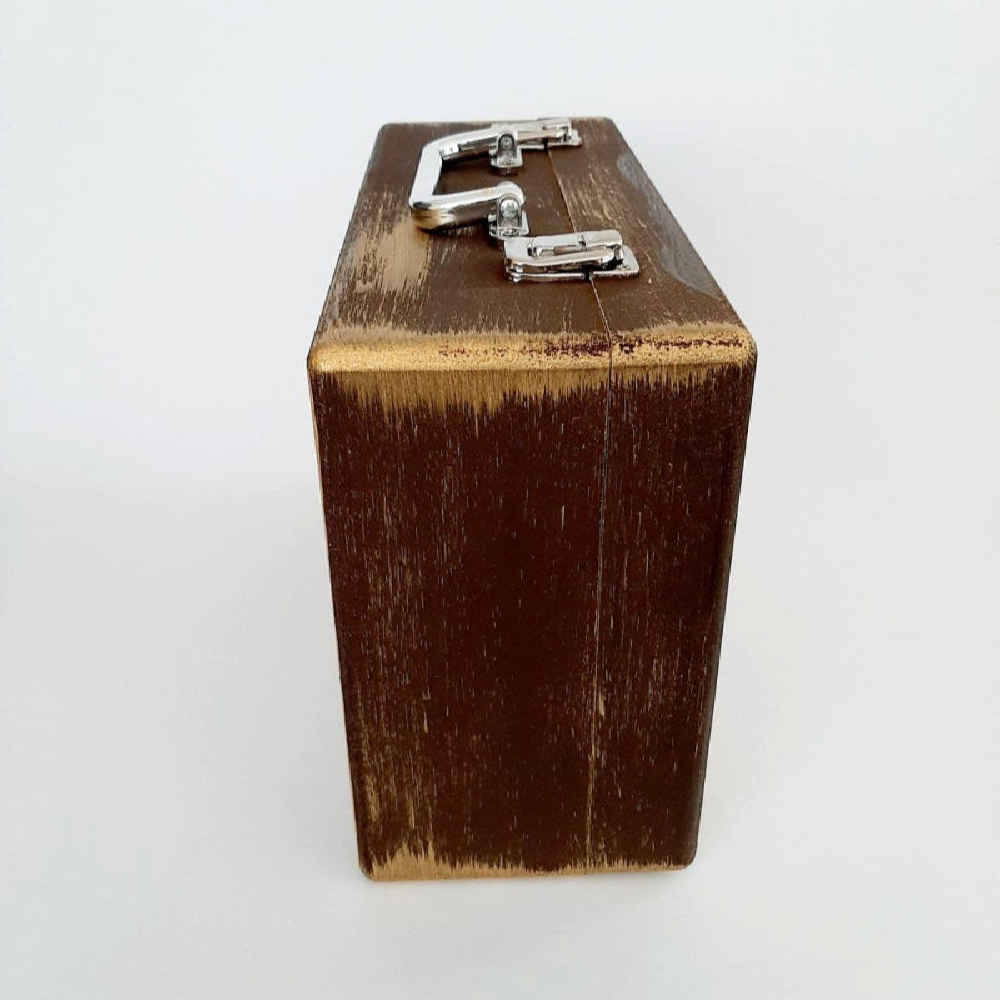 Holzbox zum Verschenken mit persisch inspiriertem Muster Farimah