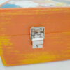 Holzbox zum Verschenken mit persisch inspiriertem Muster Honar