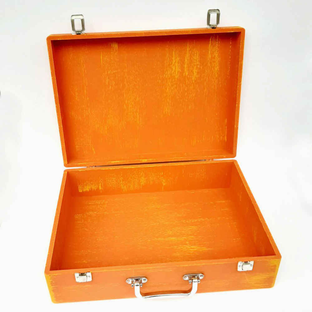 Holzbox zum Verschenken mit persisch inspiriertem Muster Honar