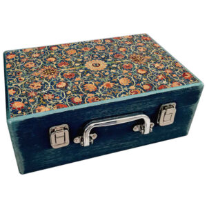 Holzbox zum Verschenken mit persisch inspiriertem Muster Iman