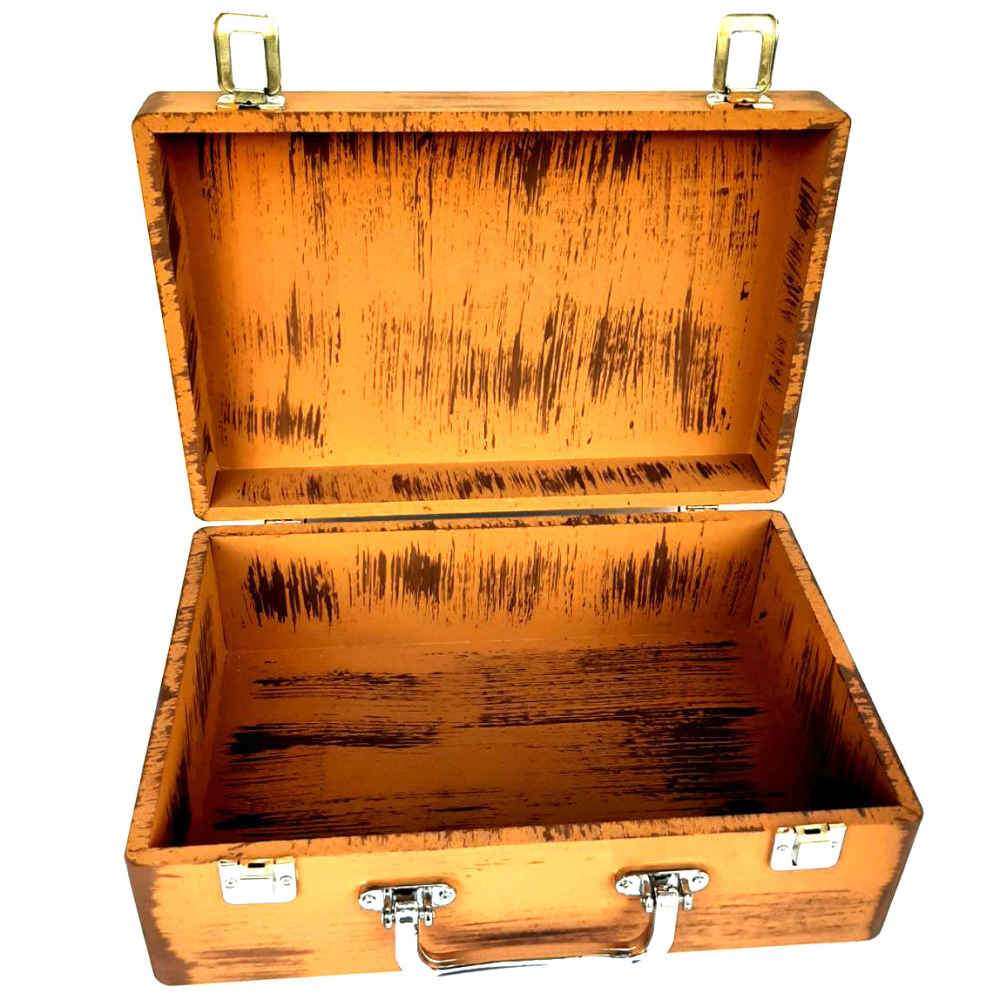 Holzbox zum Verschenken mit persisch inspiriertem Muster Khab