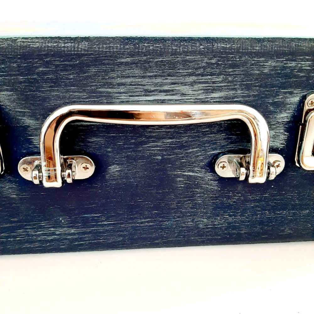 Holzbox zum Verschenken mit persisch inspiriertem Muster Nastaliq