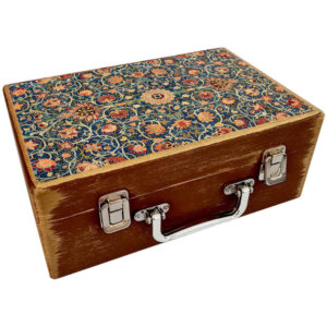 Holzbox zum Verschenken mit persisch inspiriertem Muster Raha
