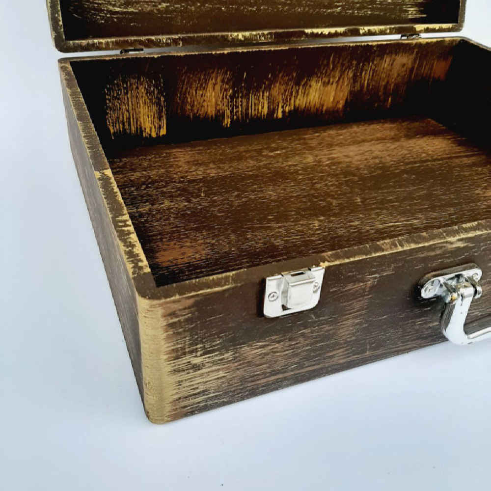 Holzbox zum Verschenken mit persisch inspiriertem Muster Sama Tanz