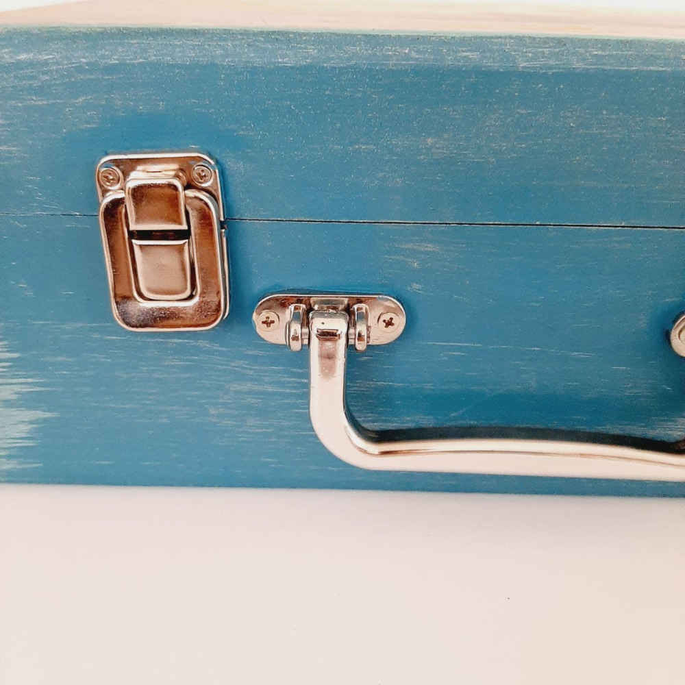 Holzbox zum Verschenken mit persisch inspiriertem Muster