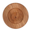 Holz-Räucherstäbchenhalter – Rundes Modell Laleh (Set von 2)
