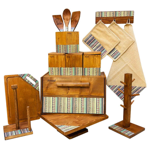 16-teiliges Küchenzubehör-Set Kilim