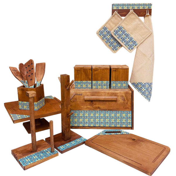 16-teiliges Küchenzubehör-Set Traditionell