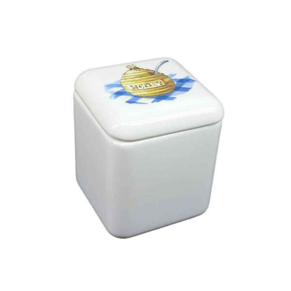 Keramik-Vorratsdosen-Set – Ideal zur Aufbewahrung & Organisation in der Küche, Honig (3er-Set)